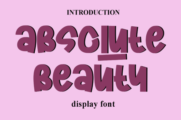 Absolute Beauty Font for Upscale Branding and Wedding Invitations