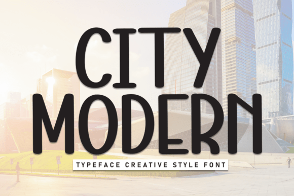 City Modern: The Perfect Display Font for Handmade Products