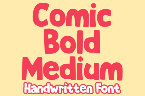 Comic Bold Medium: The Premium Display Font for Viral Campaigns