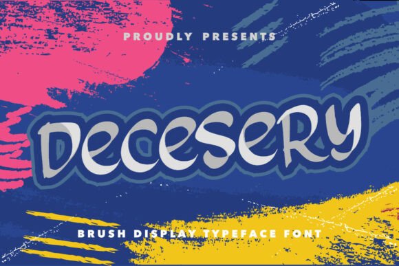 Decesery Font for Bold and Playful Branding
