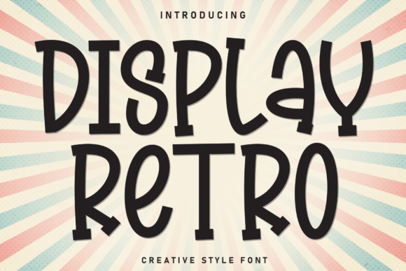 Display Retro: A Playful Handwritten Font for Bold Branding