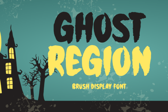 Ghost Region: A Striking Display Font for Bold Branding