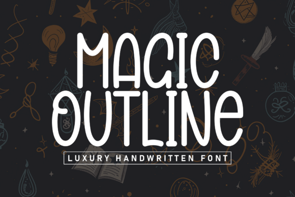 Magic Outline: The Perfect Display Font for Handmade Crafts