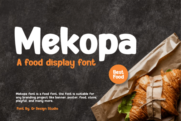 Mekopa Font: The Perfect Display Typeface for Handmade Brands