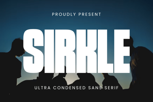 Sirkle: The Playful Display Font for Vibrant Campaigns
