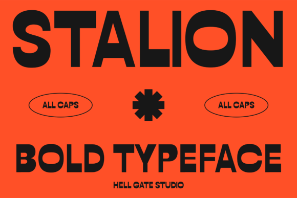 Stalion: A Retro Typeface for Bold Visual Storytelling