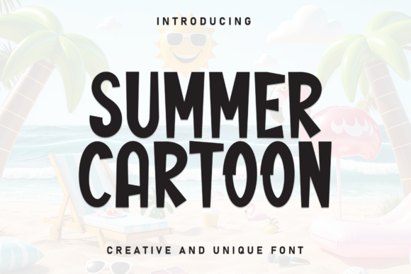 Summer Cartoon: A Friendly Display Font for Web Projects