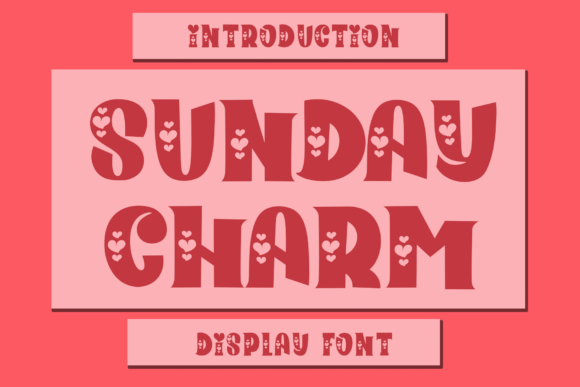 Sunday Charm: The Elegant Display Font for Boutique Branding